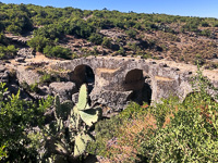 Susan's Story, the Portugese Bridge under which flows the Blue Nile