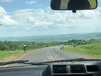 scenery on our drive from Lake Malawi to Lilongwe