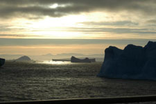 Susan's Story, a view from our ship at Antarctica