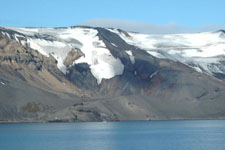 Susan's Story, snow-covered mountains in Antarctica