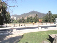 Susan's Story, there were many parks in Santiago