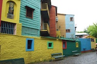 Photo from Susan's Story, La Boca scenery was so very colorful