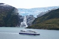Susan's Story, A glacier we saw in the Beagle Channel