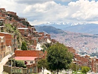 Photo from Susan's Story, The view we saw of La Paz as we started our descent toward Hotel Gloria near the witches market