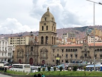 Susan's Story, The Cathedral San Francisco near the witches market in La Paz, Bolivia
