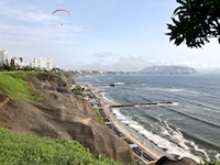Photo from Susan's Story, A view we had as we walked el Malecon in Lima, Peru