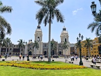 Susan's Story, A cathedral on the main square in Lima, Peru
