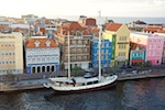 Susan's Story, Curacao, the view of old town from our ship