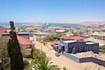Luderitz, Namibia. Photo from Susan's Story, the view from the balcony of Goerke Haus