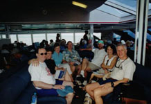 Photo from Susan's Story, our group on the boat heading out to the great barrier reef