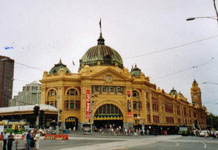 Susan's Story, the train station in Melbourne Australia