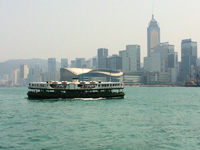 Photo from Susan's Story, the skyline in Hong Kong as we sailed in