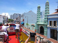 Photo from Susan's Story, a view from our bus in Singapore