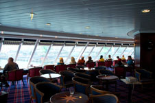 Photo from Susan's Story, the crows nest observation windows of our ship