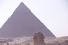 Photo from Susan's Story, the Sphinx and a pyramid