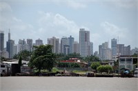 Photo from Susan's Story, the large city of Belem Brazil from the Amazon