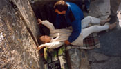 Photo from Susan's Story, Susan kissing the Blarney Stone