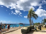 Susan's Story, looking out to sea from Bridgetown Barbados