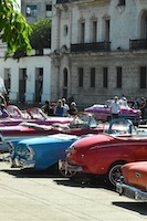 Susan's Story, the anitque American and Soviet cars we saw in Cuba