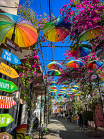 Susan's Story, Umbrella Street in Puerto Plata, Dominican Republic