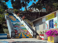 Photo from Susan's Story, Some painted stairs in Usiacuri