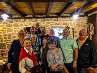 Photo from Susan's Story, Our group at ouf farewell dinner in Konavle, Croatia