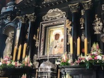 Photo from Susan's Story, Europe 2018, The Black Madonna in the Cathedral of the Monastary of Czestochowa
