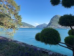 Photo from Susan's Story, Europe 2018, Lake Lugano from the park downtown