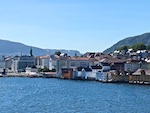 Photo from Susan's Story, Europe 2018, Bergen from the sea as the Nautica sailed in on a bright sunny summer day