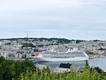 Photo from Susan's Story, Europe 2018, The Nautica docked in downtown Kristiansund