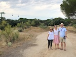 Photo from Susan's Story, Europe 2018, us in Casa de Campo in Madrid