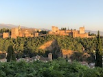 Photo from Susan's Story, Europe 2018, The Alhambra in Granada just before sunset