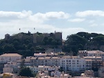 Photo from Susan's Story, Europe 2018, A view of the castle on one of Lisbon's seven hills