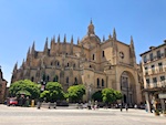 Photo from Susan's Story, Europe 2018, The cathedral in Segovia, Spain from the main square