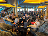 Photo from Susan's Story, Happy hour in Horizons on the Oceania Marina