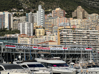 Photo from Susan's Story, The starting line and pits for the Monaco Grand Prix