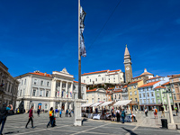 Susan's Story, the main piazza in Piran