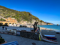Susan's Story, The beach and Ligurian Sea from Monterosso al Mare, Cinque Terre