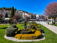 Susan's Story, The park in Ohrid on the lake