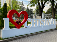 Susan's Story, The famous Chisinau sign on Stephen the Great Boulevard