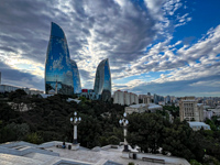 Susan's Story, Another skyline view of Baku