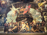 Susan's Story, One of the scenes in the famous Painted Hall