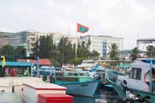 Photo from Susan's Story, the busy port of Male Maldives