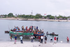 Photo from Susan's Story, a local ferryboat at Dar es Salaam in Tanzania