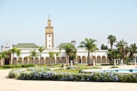 Susan's Story, A different view of The Mosque at the Presidential Palace in Rabat