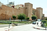 Photo from Susan's Story, The city wall of Meknes