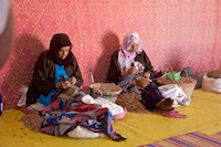 Photo from Susan's Story, Women sewing in Essaouira