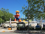 Photo from Susan's Story, The duck tour location in Seattle had this huge inflatable duck