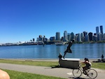 Photo from Susan's Story, Vancouver skyline from across the harbor