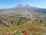 Photo from Susan's Story, A 2017 beautiful view of the area of Mt St Helens that blew out.
